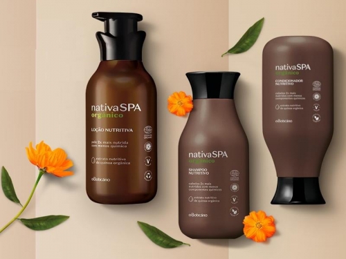 OCTOBRE 2020 - O BOTICÁRIO LANCE LA 1ÈRE GAMME BIO, NATIVA SPA ORGÂNICO, CERTIFIÉE PAR ECOCERT ET LABELLISÉE COSMOS ORGANIC AU BRÉSIL