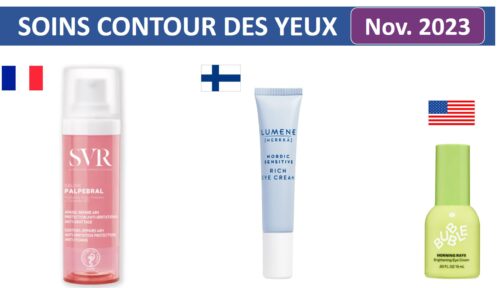 Les défis des produits contour des yeux