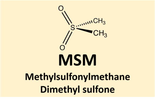 Le methylsulfonylmethane (MSM) ou dimethyl sulfone